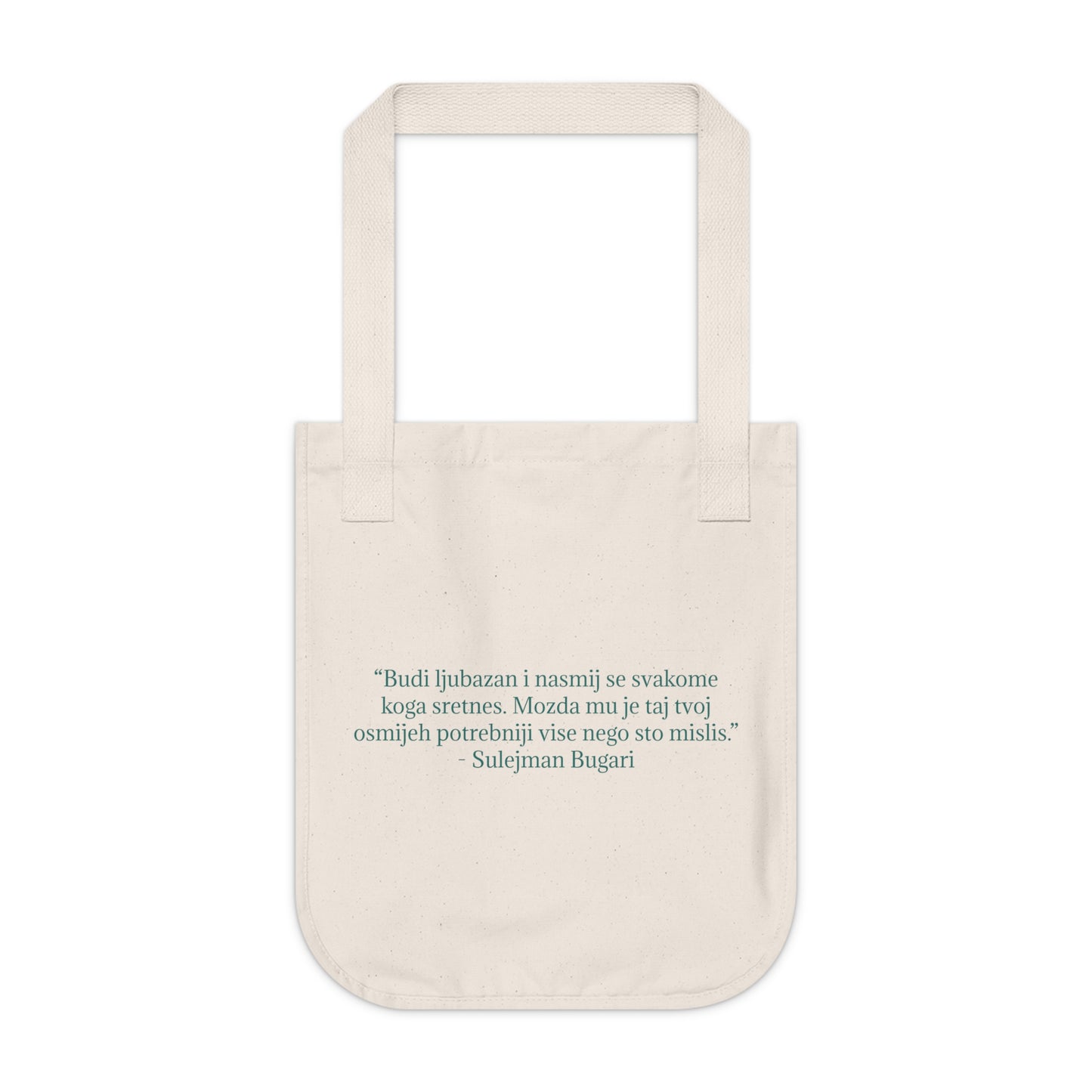 Bosno Moja Landscape Tote Bag | Balcony Flowers & Mountain View