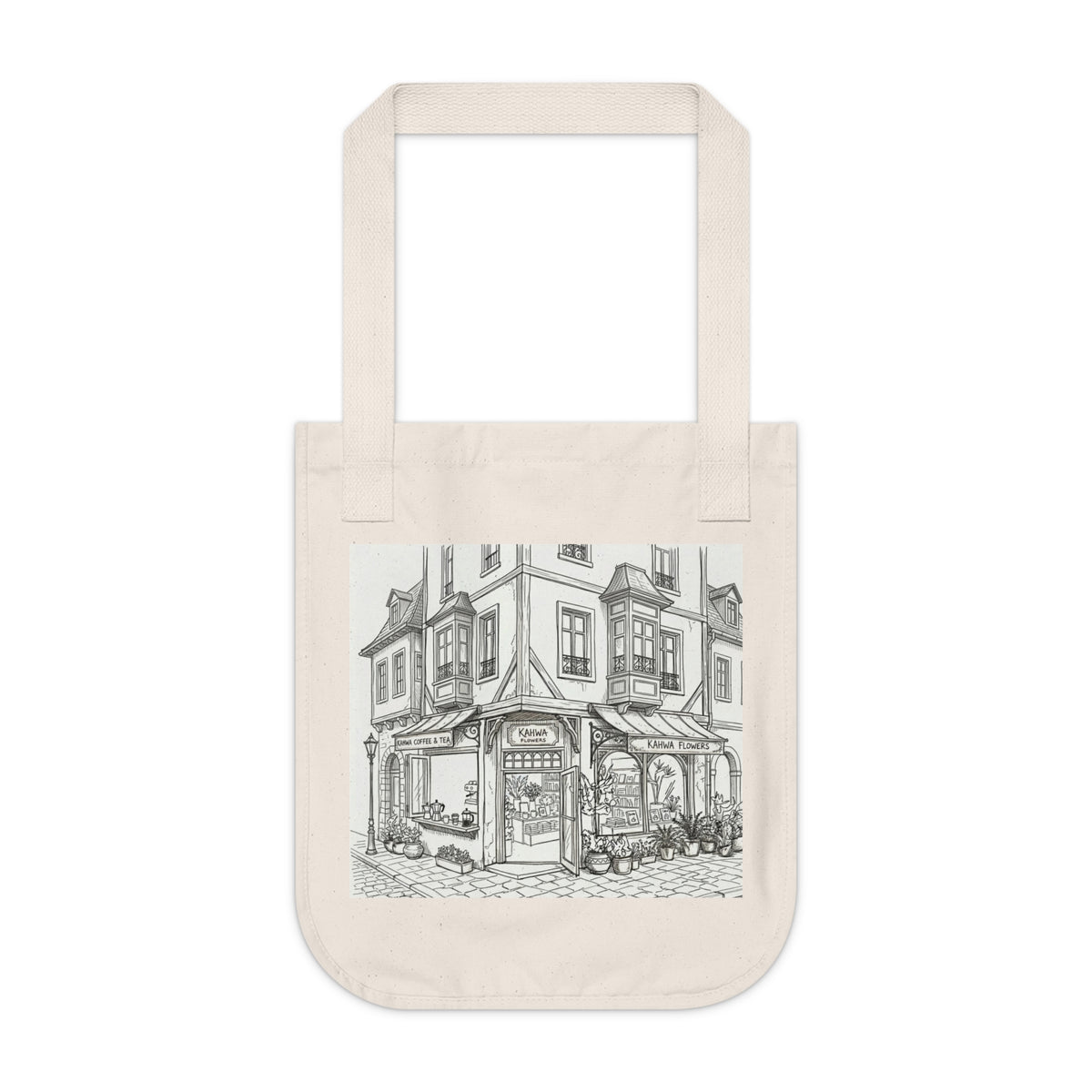 Organic Canvas Tote Bag